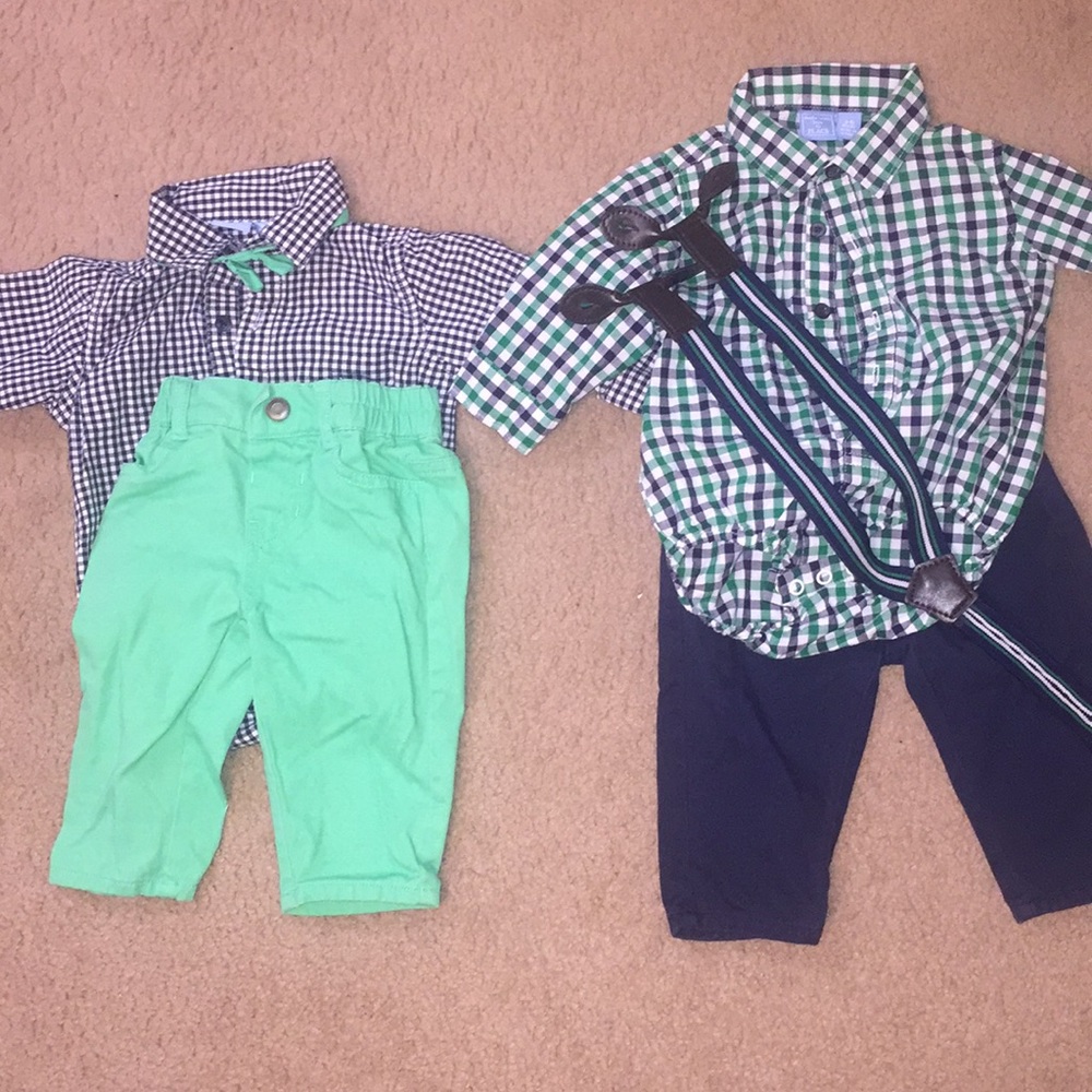 2 Baby Boy Outfits